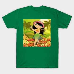 TropoGirl - In the Green Garden T-Shirt